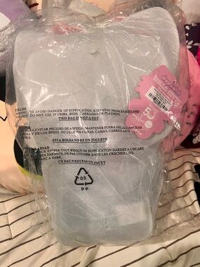 Hello Kitty 50th anniversary clear bag — Pink Accents